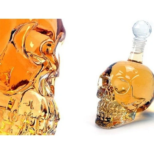 Crystal Head Kuru Kafa Cam Şişe 350 Ml TdrTR