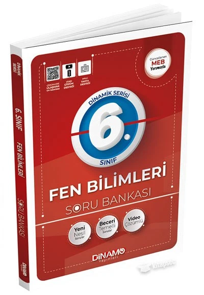 6. Sınıf Fen Bilimleri Soru Bankası Dinamik Serisi Dinamo Yayınları
