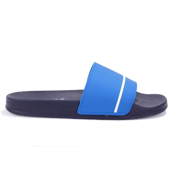 Fly Soft S263050 Mavi Beyaz Günlük Ortopedik Erkek Spor Terlik - 2