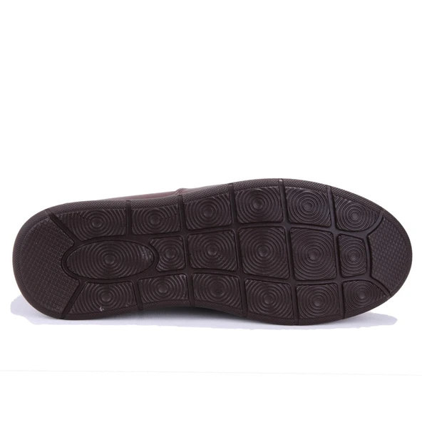 Dagoster DMA08-432 Kahverengi Ortopedik Poliüretan Taban Günlük Erkek Deri Ayakkabı - Resim 4