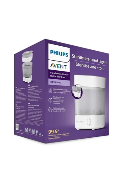 AVENT Philips Avent Buharlı Sterilizatör 3'ü 1 Arada SCF291/00 - 5