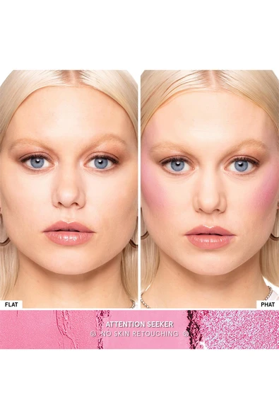 One Size 3 Renk Allık Paleti Attention Seeker - Resim 2