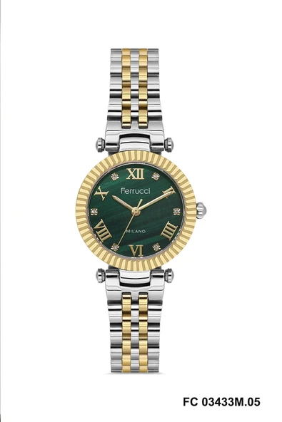 Ferrucci FC 1224 03433M.05 Çelik Kordon Kadın Kol Saati ürün görseli