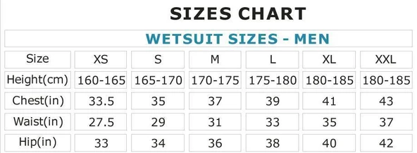 Problue Erkek Tek Parça Dalış Elbisesi 3 mm XL - 3