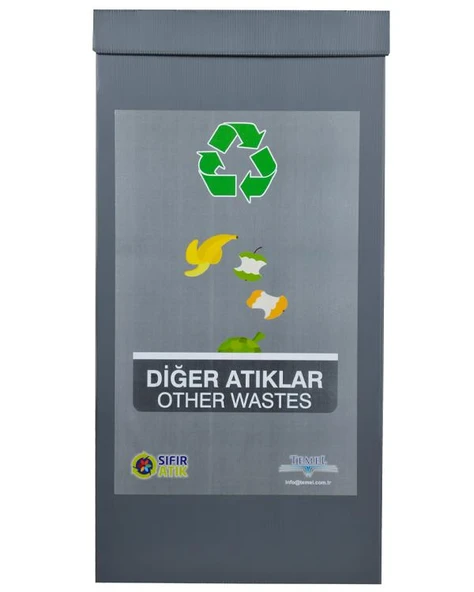 Geri Dönüşüm Kutusu - Atık Kutusu (DİĞER ATIKLAR)