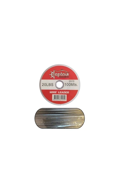 Captain Çelik Tel 100mt 20 Lbs
