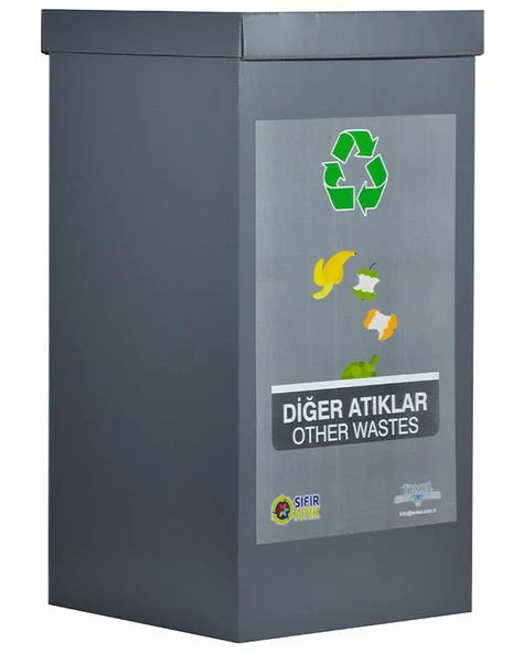 Geri Dönüşüm Kutusu - Atık Kutusu (DİĞER ATIKLAR) - 2