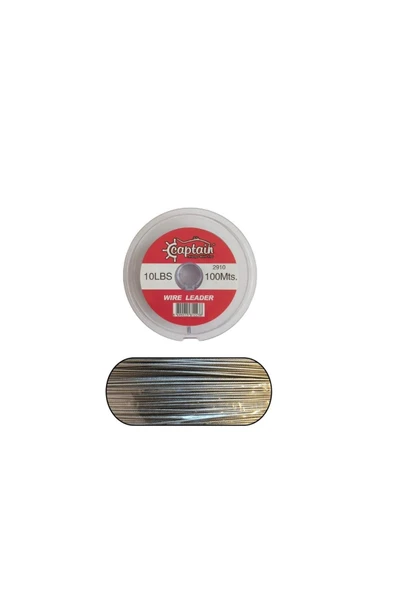 Captain Çelik Tel 100mt 10 Lbs