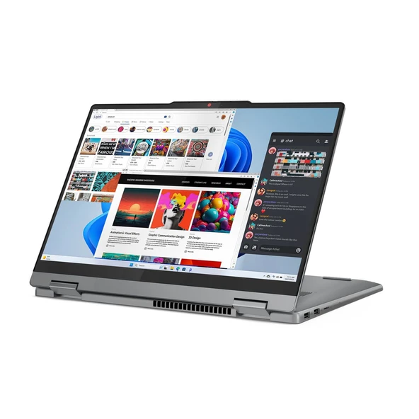 Lenovo IdeaPad 5 14IRU9 83DT000FUS – Intel Core 7 150U - 14" WUXGA Dokunmatik – 16GB Ram - 512GB SSD – Q İngilizce Klavye - Win11H – 1Yıl Garanti - 2