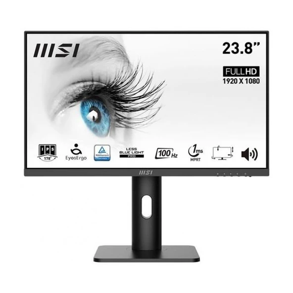 MSI PRO MP243XP 23.8" 1 ms Full HD Pivot IPS 100 Hz Monitör