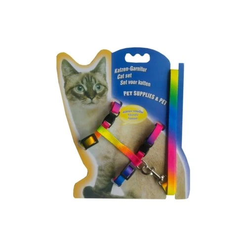 Multicolor Kedi Tasması TdrTR