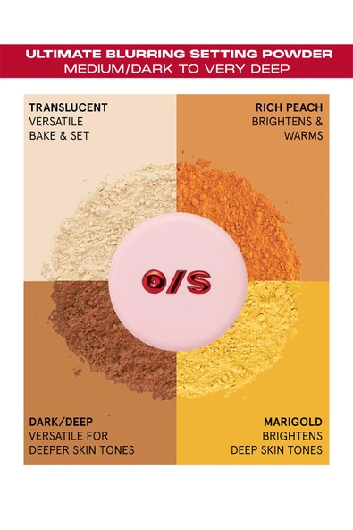 One Size Sabitleyici Toz Pudra Ultra Pink 34.5GR - Resim 4