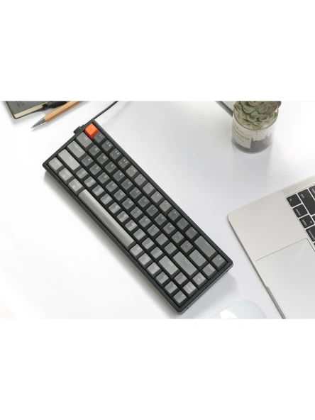 Keychron K6 65% Compact Kablosuz Mekanik Oyuncu Klavyesi- Swappable rgb backlight aluminum red switch - 2