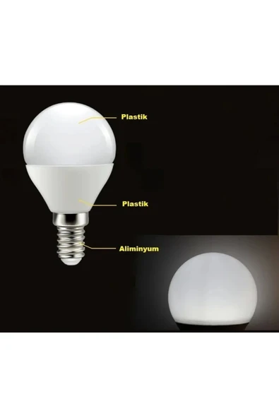 Cata Ct-4233 6W Led Ampul 6400K Soğuk Beyaz Işık Tasarruflu Uzun Ömürlü E27 - 3