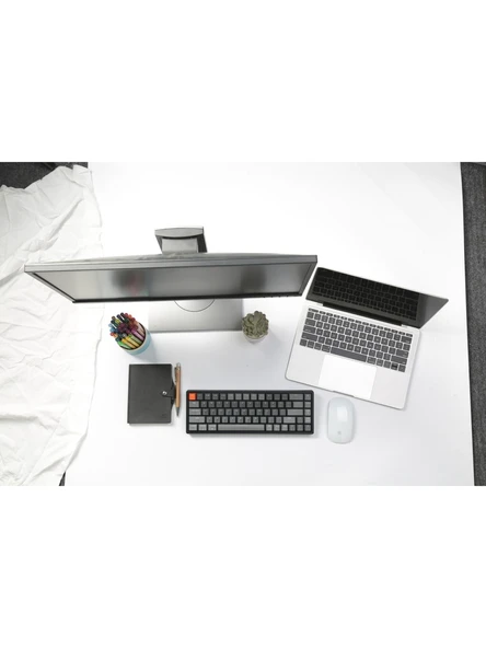 Keychron K6 65% Compact Kablosuz Mekanik Oyuncu Klavyesi- Swappable rgb backlight aluminum red switch - 4