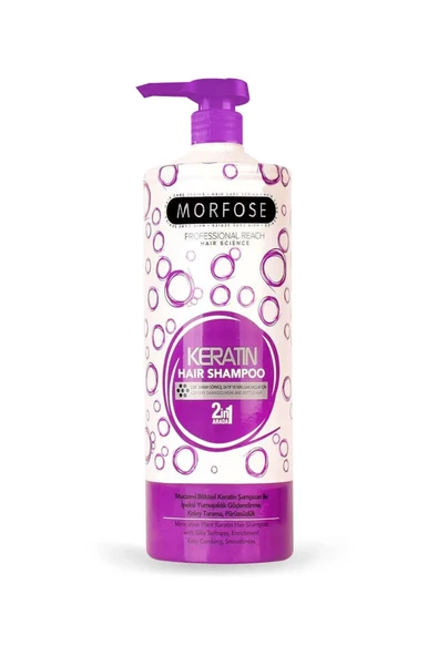 Morfose Keratin Saç Bakım Şampuanı 1000 ml - Besleyici, Koruyucu Etki