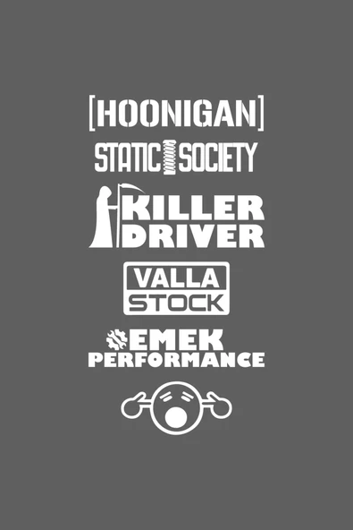 Oto Arka Cam Sticker  40*20 Cm BEYAZ MODEL:9 ürün görseli 1