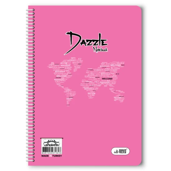 40 yaprak çizgisiz / düz spiralli defter a4 boy(1 adet ) - 9