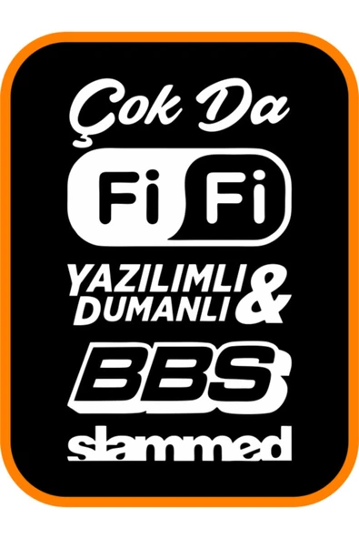 Oto Arka Cam Sticker  40*20 Cm BEYAZ MODEL:26 ürün görseli 1