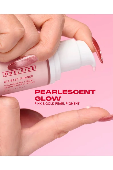 One Size B12 Base Thinner Vitamin Pearl Serum 30ML - 3