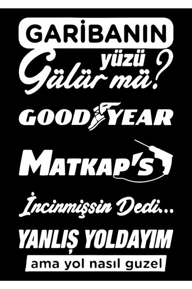 Oto Arka Cam Sticker  40*20 Cm BEYAZ MODEL:37 ürün görseli 1