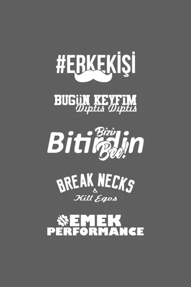 Oto Arka Cam Sticker  40*20 Cm BEYAZ MODEL:1 ürün görseli 1