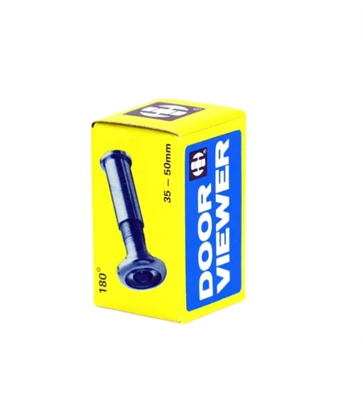 Kapı Dürbünü 35*60 Krom Kapaklı 180° D / 1 KUTU 12 ADET - 7