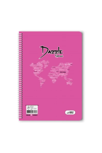 40 yaprak çizgisiz / düz spiralli defter a4 boy(1 adet )