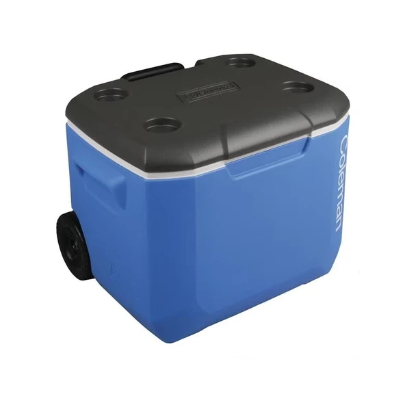 COLEMAN PERFORMANCE WHEELED 60 QT 56 LİTRE BUZLUK MAVİ RENK - 3