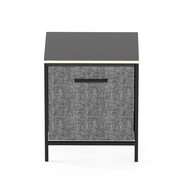 Çocuk Dolap 1 Çekmeceli Komodin Sehpa Füme 1596 - 4