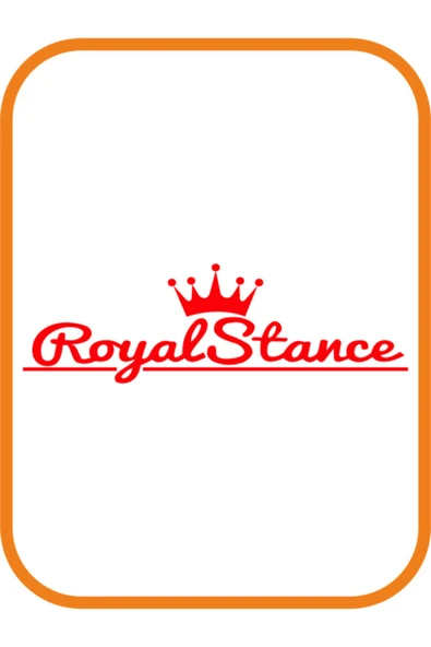 Royal Stance Oto Sticker Kırmızı 30*10 Cm