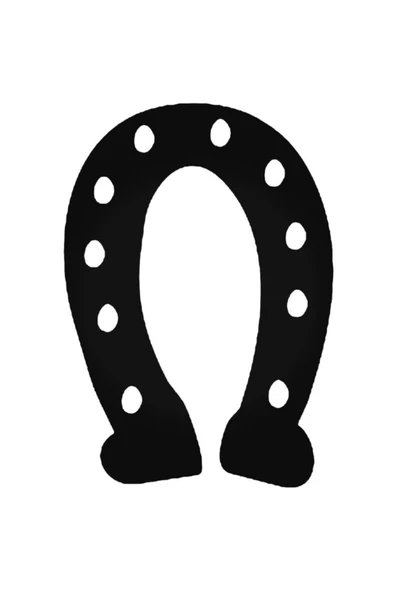 At Nalı Tasarımlı Oto Sticker 20 Cm ürün görseli 1