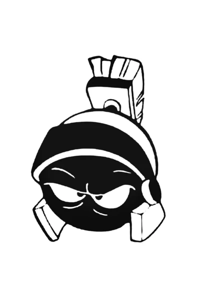 Marvin Martian Oto Sticker 20 Cm ürün görseli 1