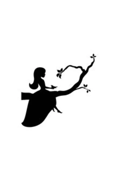 Araba Plakası Sevimli Kız Desen Su Geçirmez Çıkarılabilir Çıkartma - Resim 2