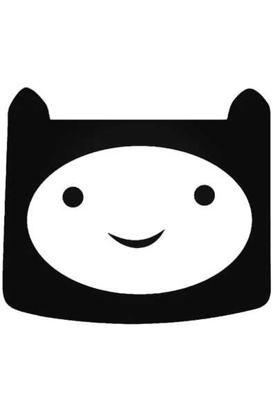 Adventure Time Finn Araba Oto Arma Duvar Çıkartma Sticker 20 cm ürün görseli