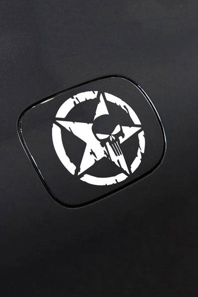 Kurukafa Depo Kapağı Sticker 11 Cm