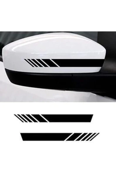 Yan Ayna Oto Sticker