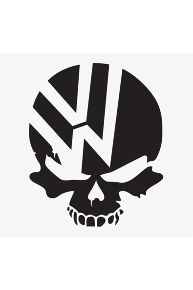 Volkswagen İçin Uyumlu Aksesuar Oto Arkası Su Geçirmez Sticker 20*18 Cm ürün görseli