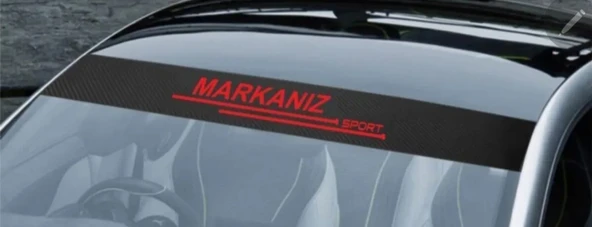 Peugeot 306 Için Karbon Ön Cam Oto Sticker - 4