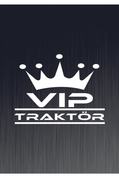 Vıp Tractor Sticker 35*28 Cm