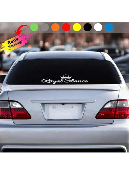Royal Stance Oto Sticker ürün görseli 1