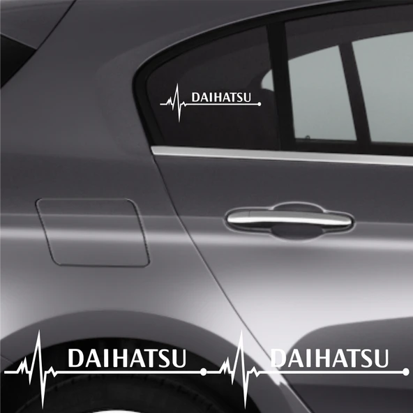 Daihatsu Yrv İçin Uyumlu Aksesuar Oto Ritim Sticker 2 Adet 20*9 Cm ürün görseli 1