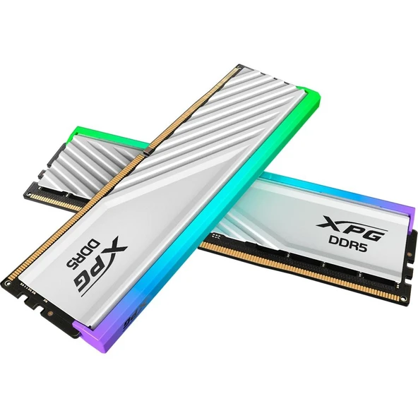 XPG Lancer Blade RBG DDR5 6000MHz CL30 32GB (2x16GB) RAM MASAÜSTÜ PC  (AX5U6000C3016G-DTLABRWH) - 3