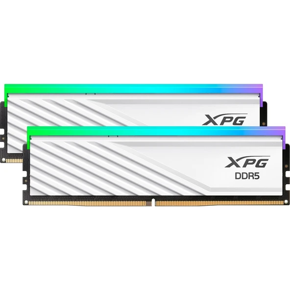 XPG Lancer Blade RBG DDR5 6000MHz CL30 32GB (2x16GB) RAM MASAÜSTÜ PC  (AX5U6000C3016G-DTLABRWH)