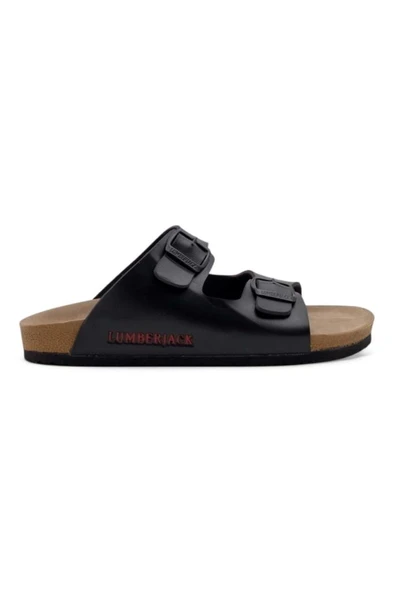 Lumberjack MENDY P 5FX 101984526 Anatomik Taban Kadın Terlik Siyah 36-40