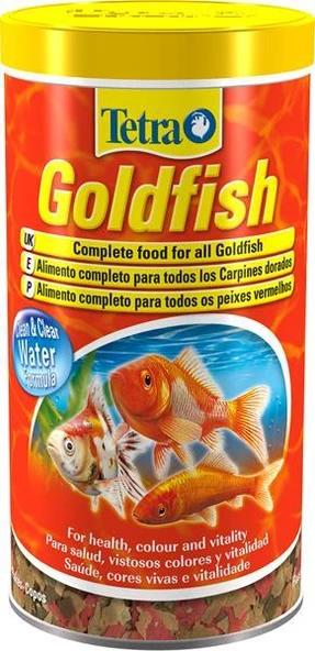 Tetra Goldfish Japon Balığı Yemi 1 L