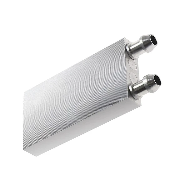 4x8cm Sıvı Su Soğutucu Alüminyum Blok  Bilgisayar Cpu Grafik Gpu Anakart Xbox Lazer Kafa Soğutma Radyatör Mini Klima Fan Buzdolabı Buzluk Peltier 40x80mm Isıtıcı - 5