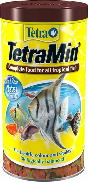 Tetramin Flakes Balık Pul Yemi 1 L