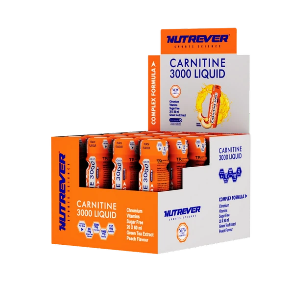 L-carnitine Likit 3000 20 Ampül 60 ml