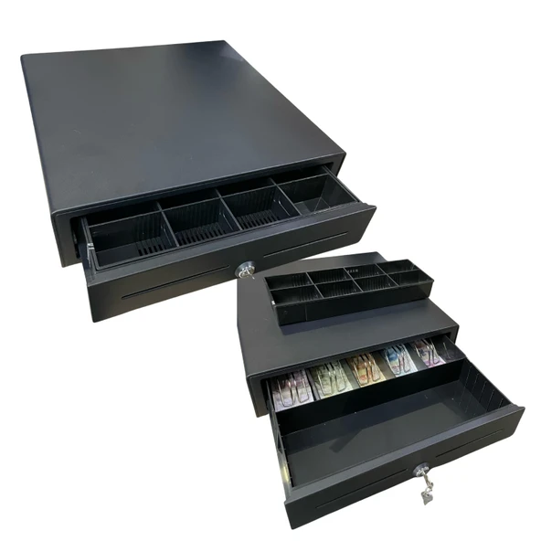 Dbpos M-415 Metal Para Çekmecesi 5 Gözlü Plastik Sürgü - 2